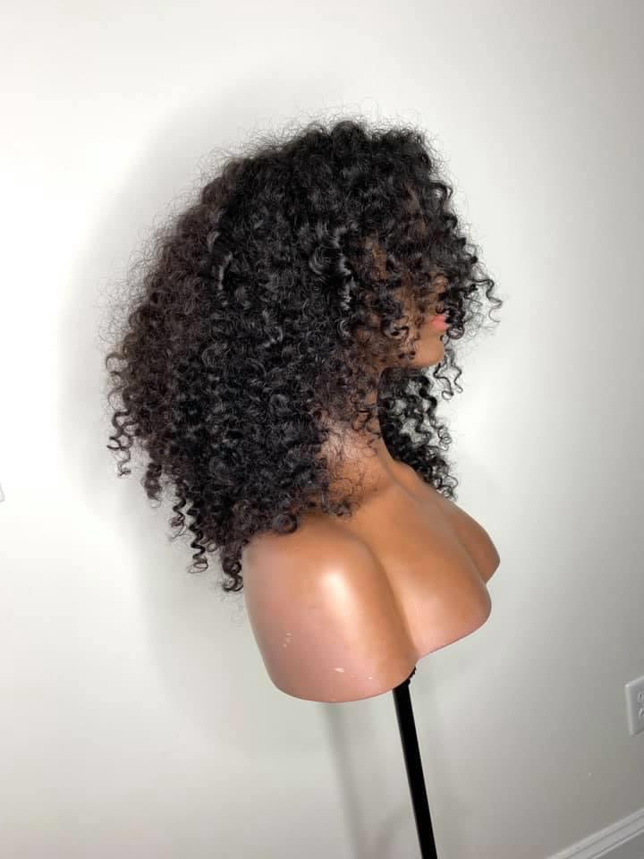 13x4 Burmese Curly Wig