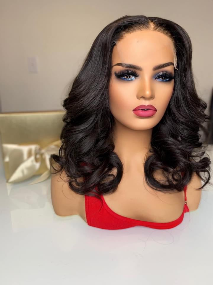 13x4 Natural Wavy Wig