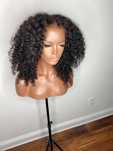 13x4 Burmese Curly Wig